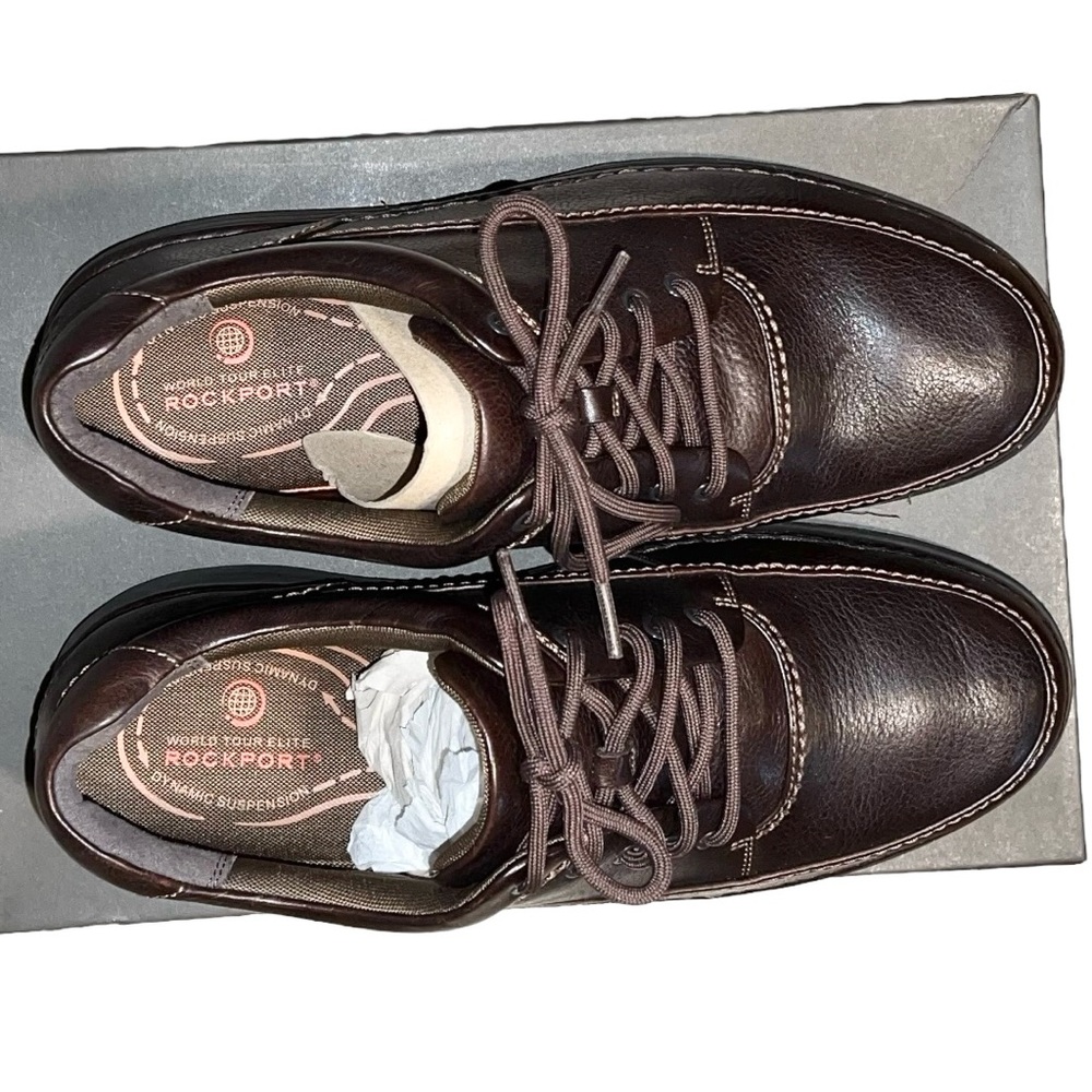 Rockport Shoes Men’s Size 13M Dark Brown Encounter Walking - Picture 8 of 10